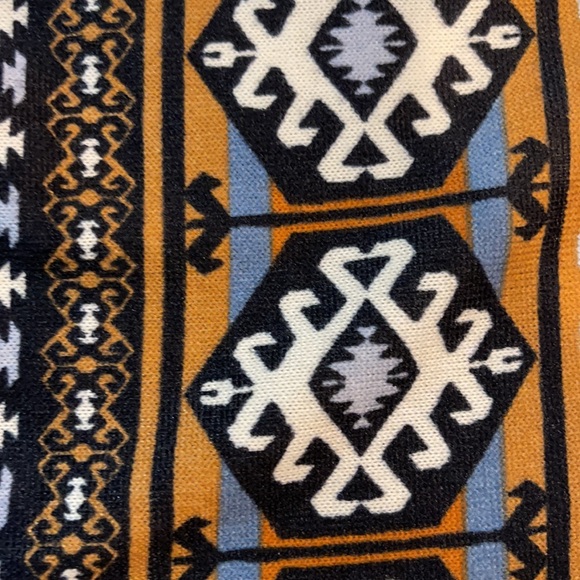 NWT! Clearance!Aztec Tribal Hacci Super Soft Duster Cardigan with Front Pockets - Picture 10 of 10